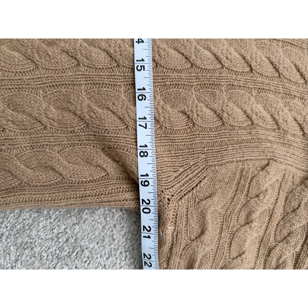 Vince Womens Wool/Cashmere Blend Twisted Cable Sweater M - Picture 8 of 9